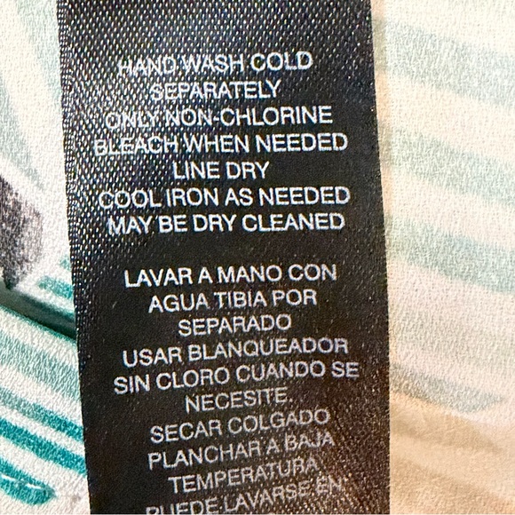 White House Black Market Geometric Strapless High Low Midi Dress Blue White 12 - Picture 11 of 12